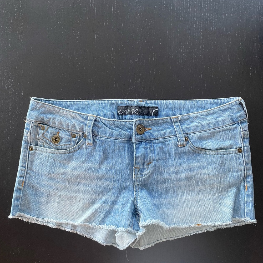 Empyre Light Blue Jean Shorts